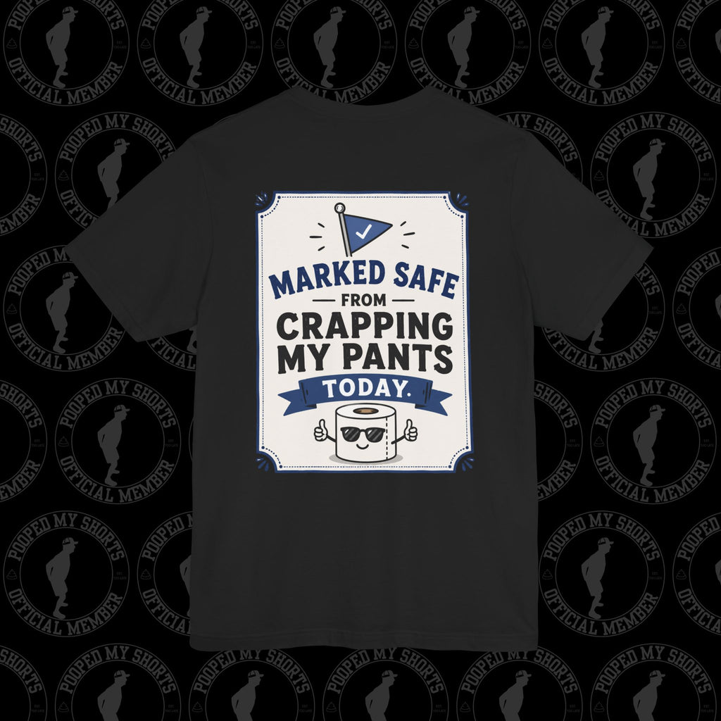 Black graphic T-shirt