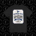 Black graphic T-shirt