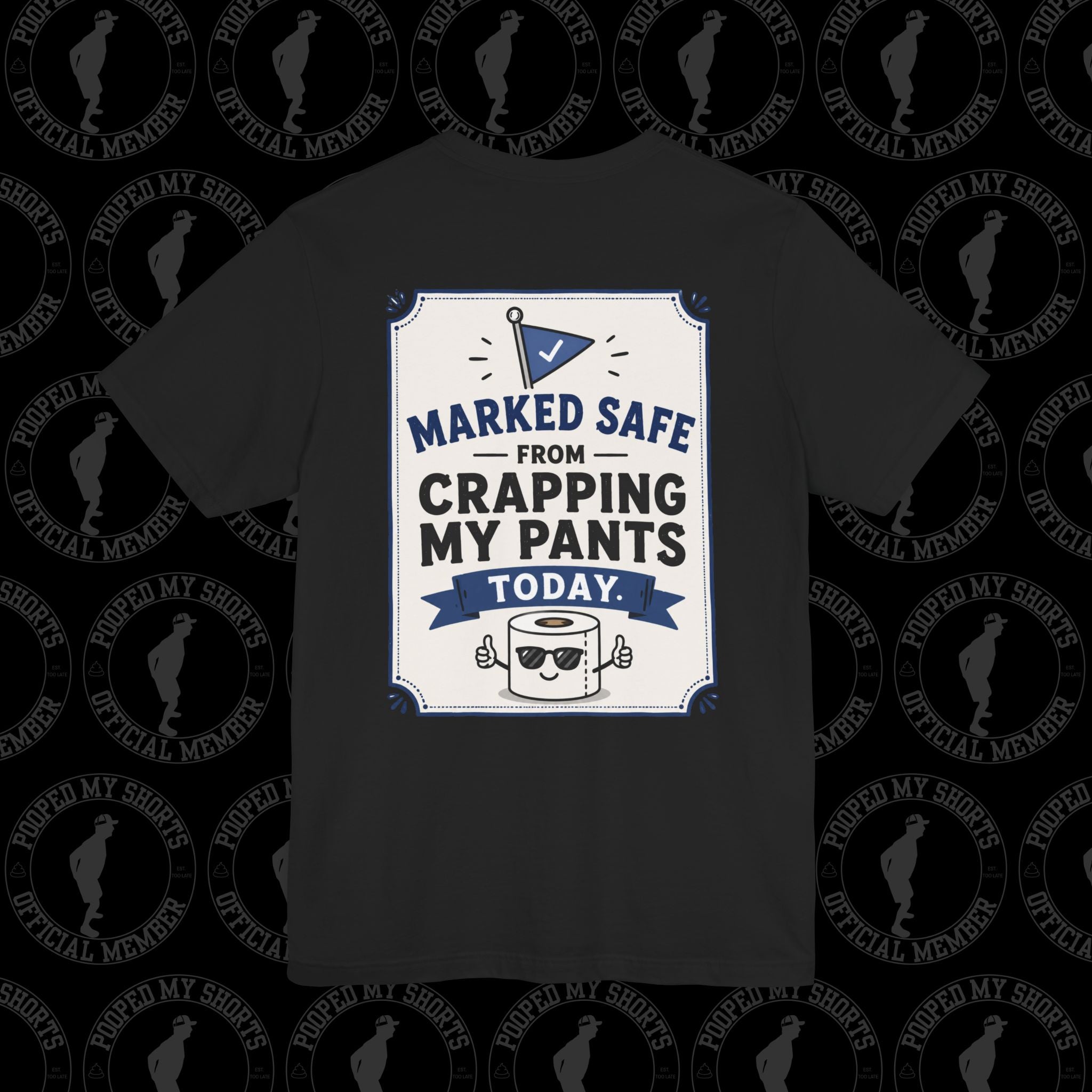Black graphic T-shirt