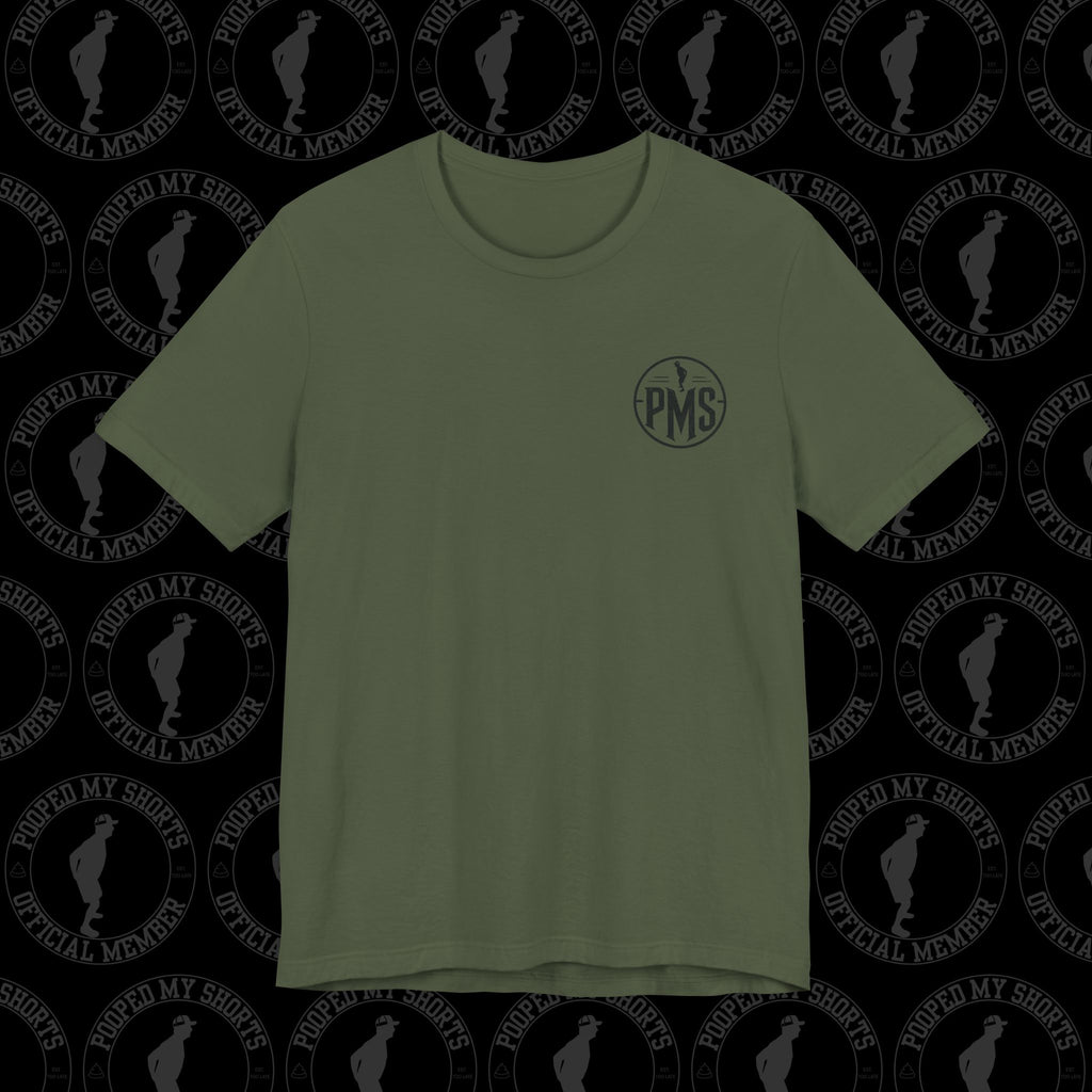 Military Green graphic T-shirt