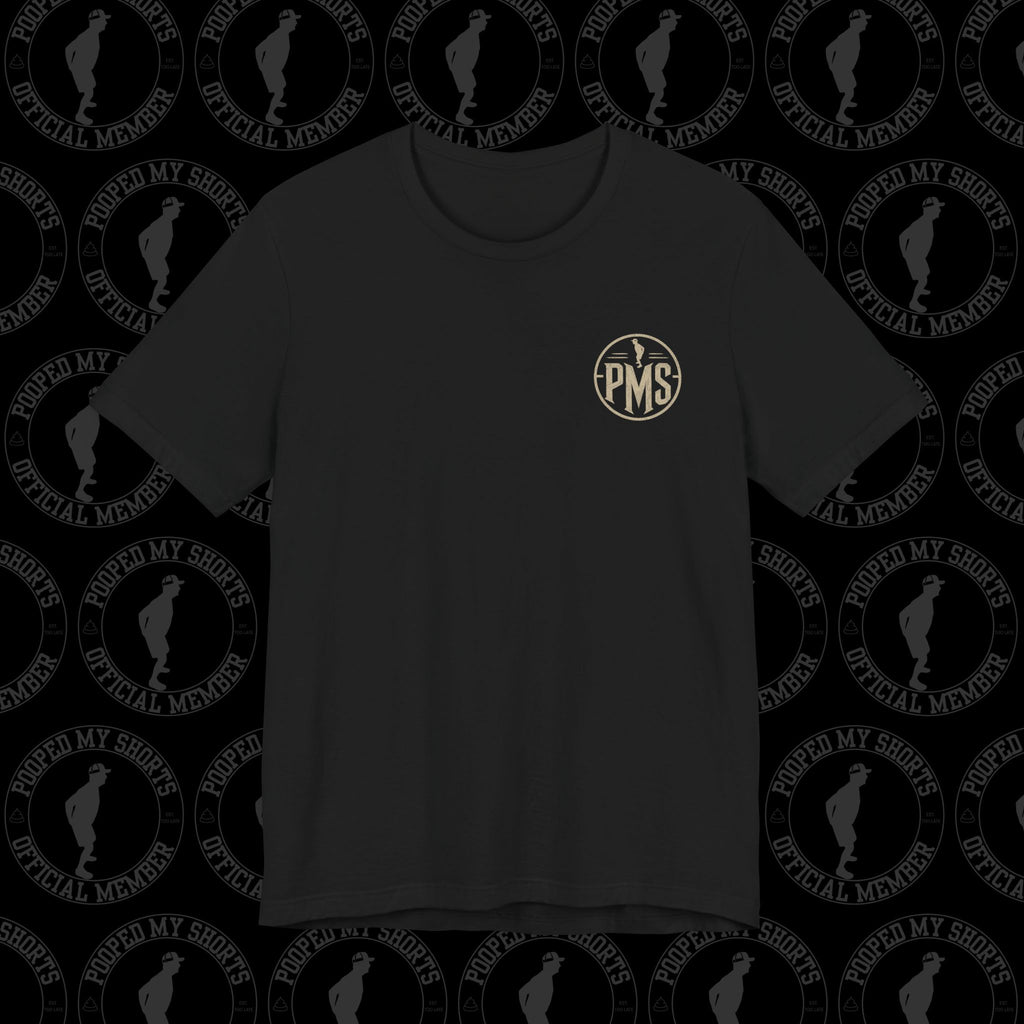 Black graphic T-shirt