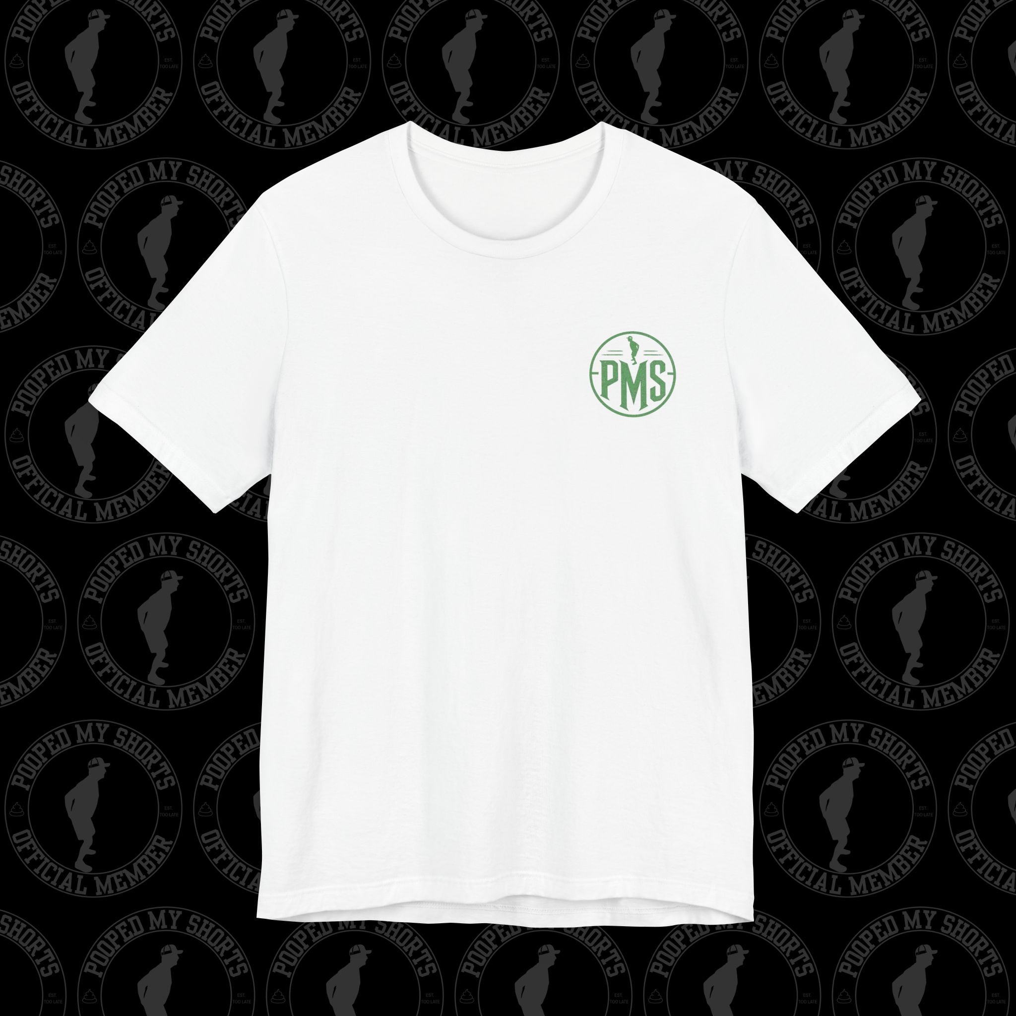 White graphic T-shirt