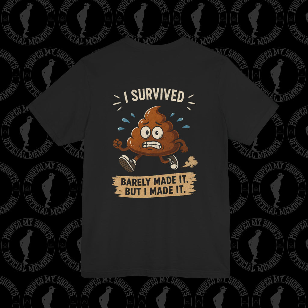 Black graphic T-shirt