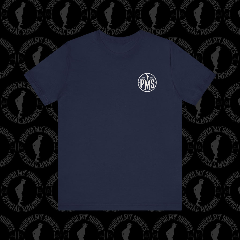 Navy blue graphic t-shirt