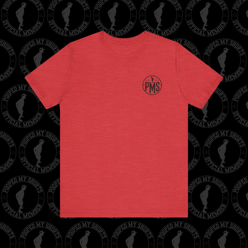Heather Red graphic T-shirt