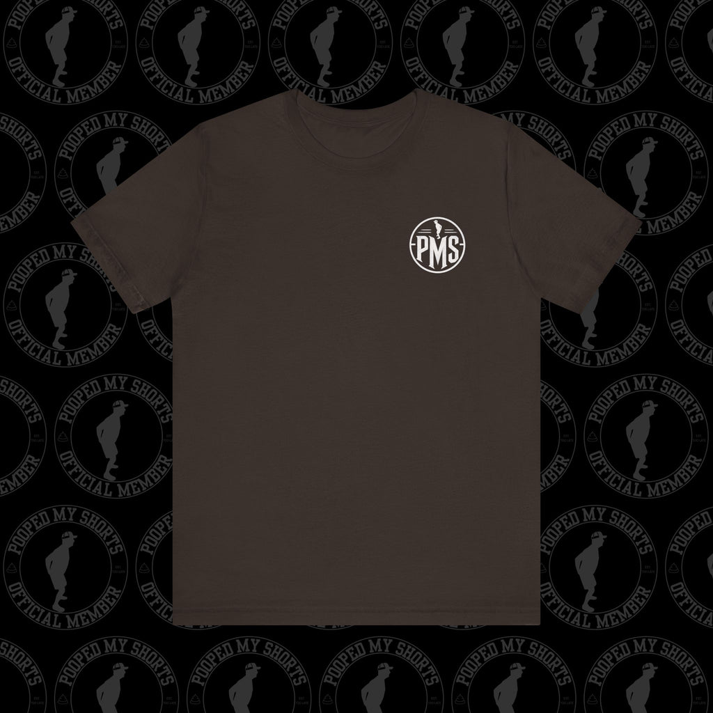 Brown graphic T-shirt