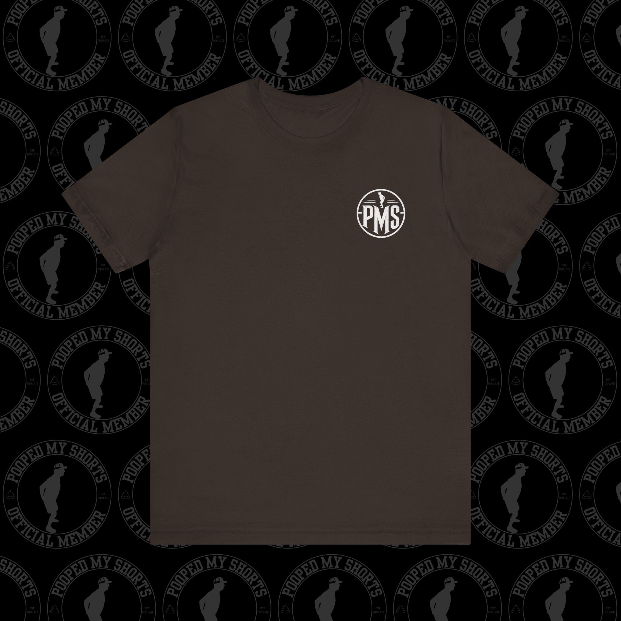 Brown graphic T-shirt