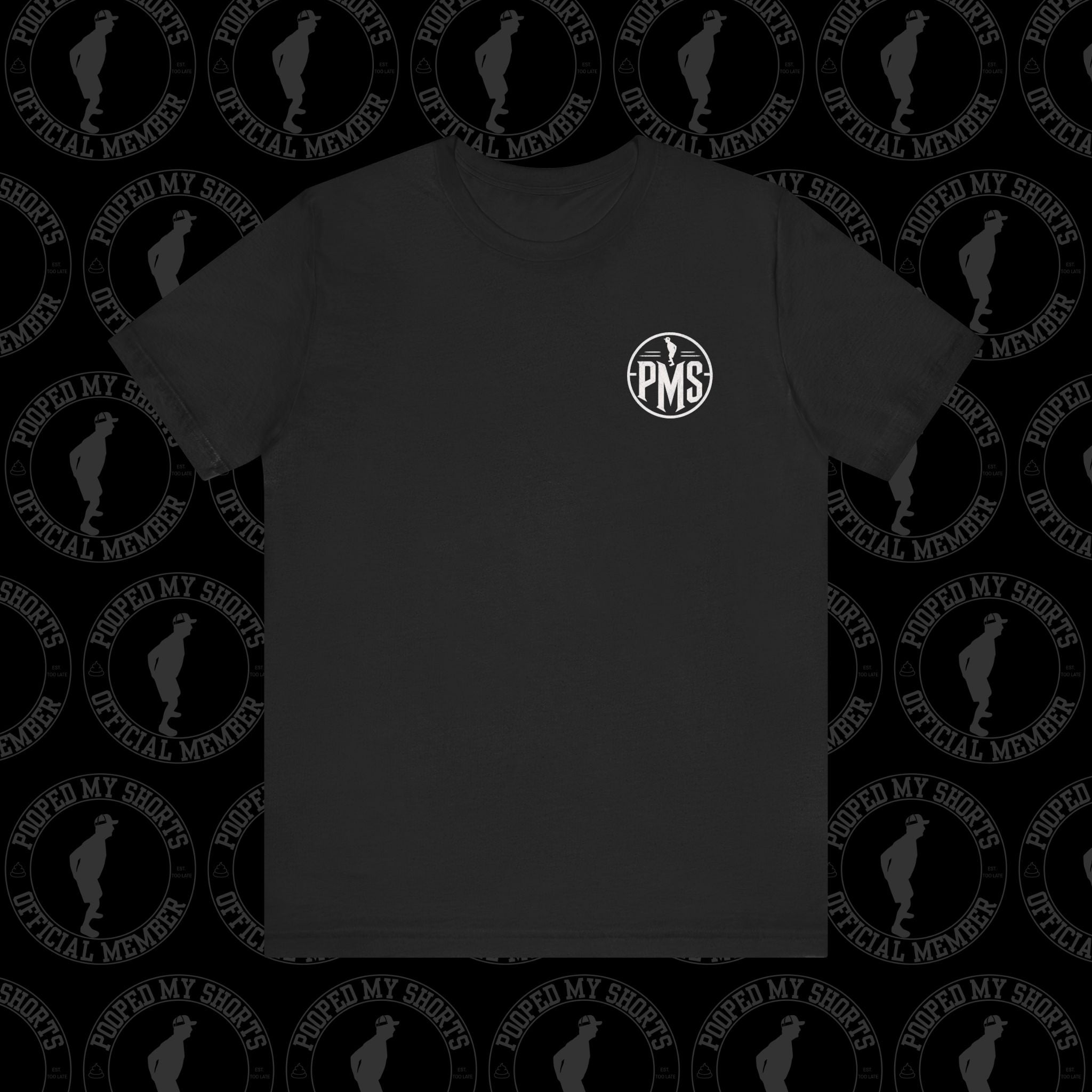 Black graphic T-shirt