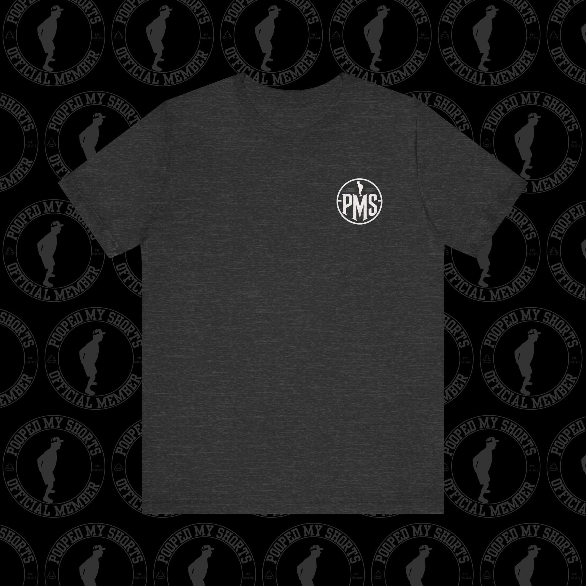 Dark Grey Heather graphic T-shirt
