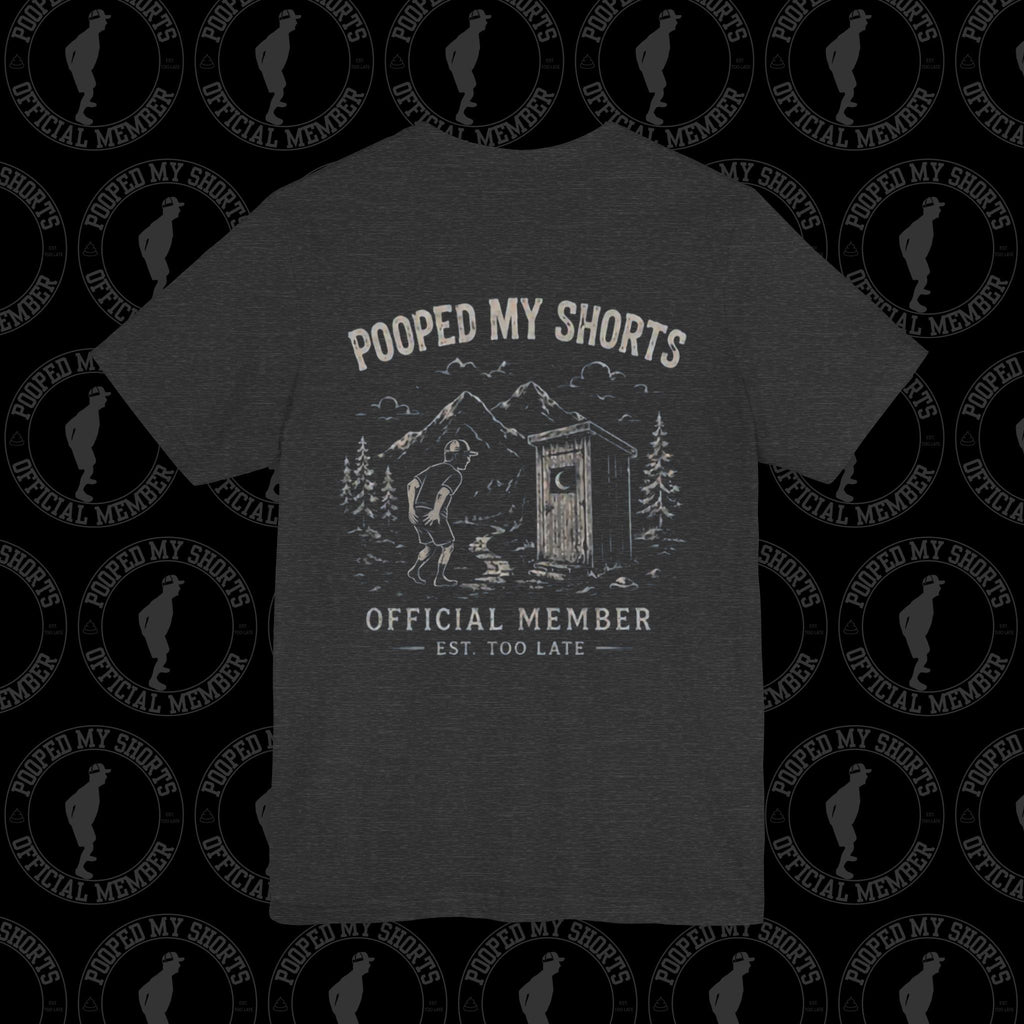 Dark Grey Heather graphic T-shirt