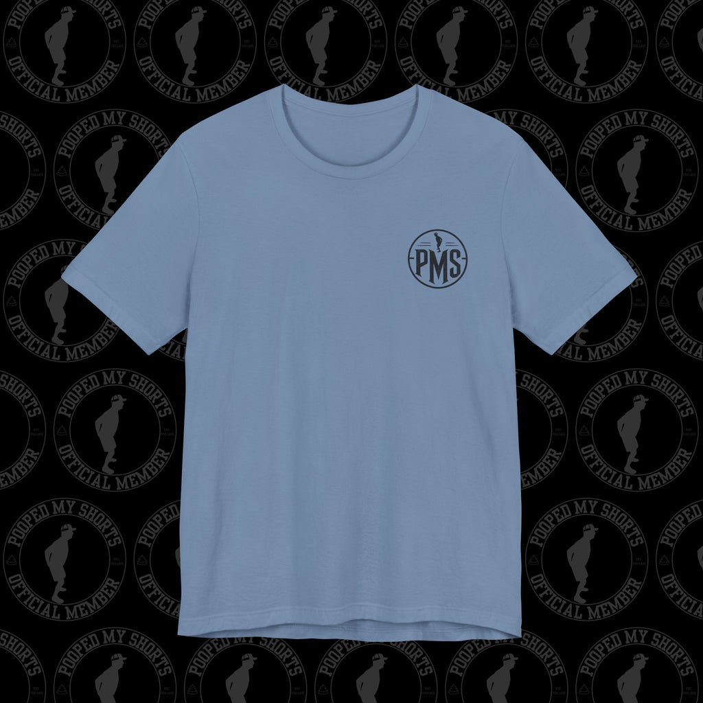 Steel Blue graphic T-shirt