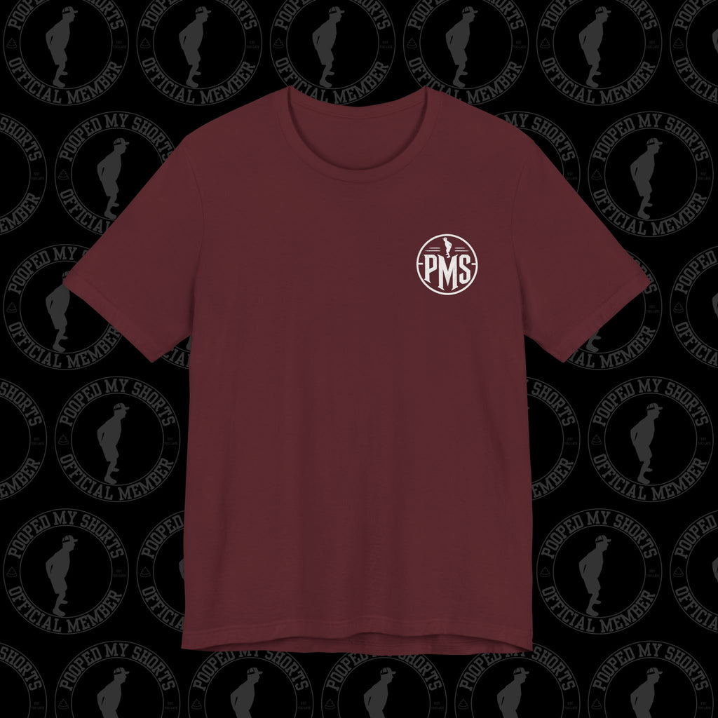 Maroon graphic T-shirt