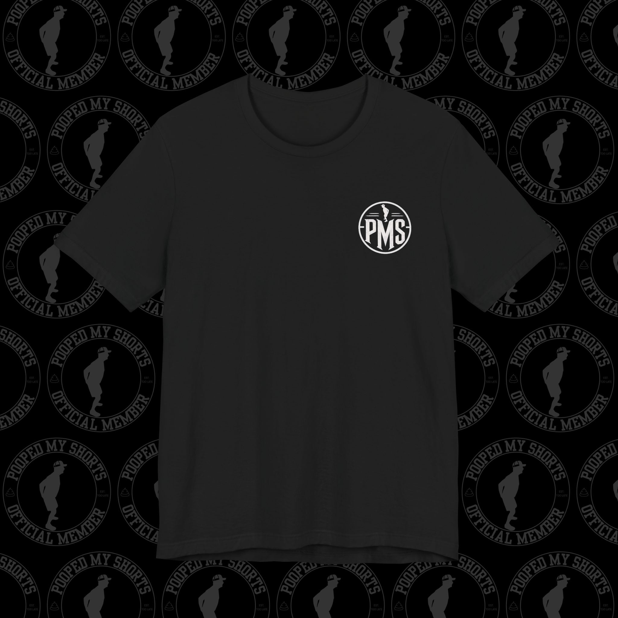 Black graphic T-shirt