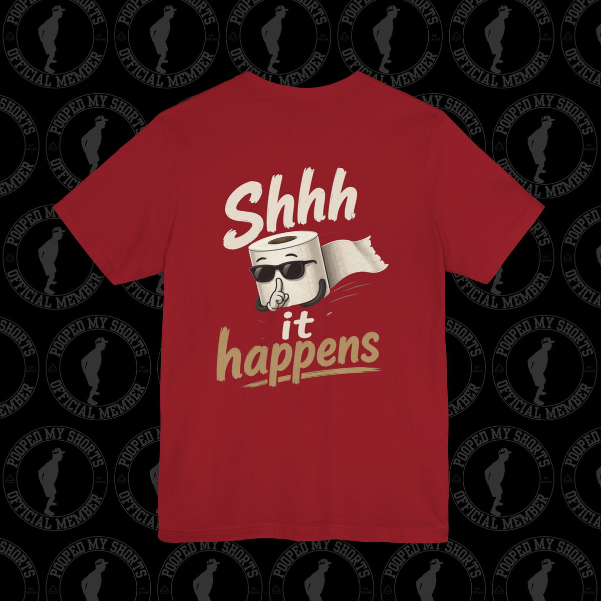 Canvas Red graphic T-shirt