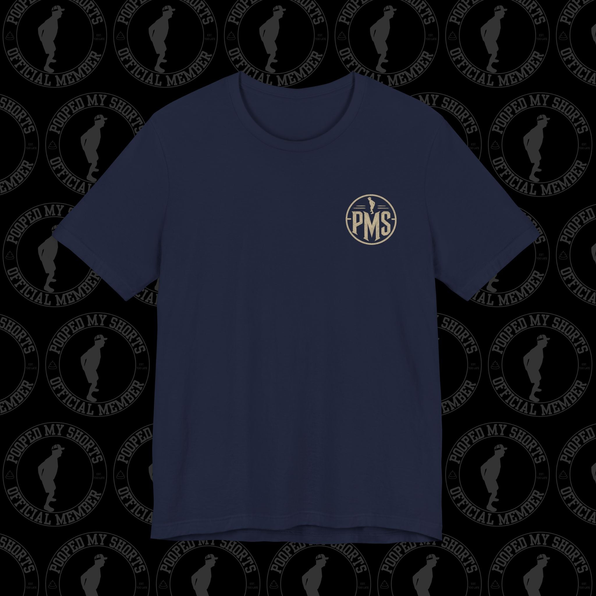Navy graphic T-shirt