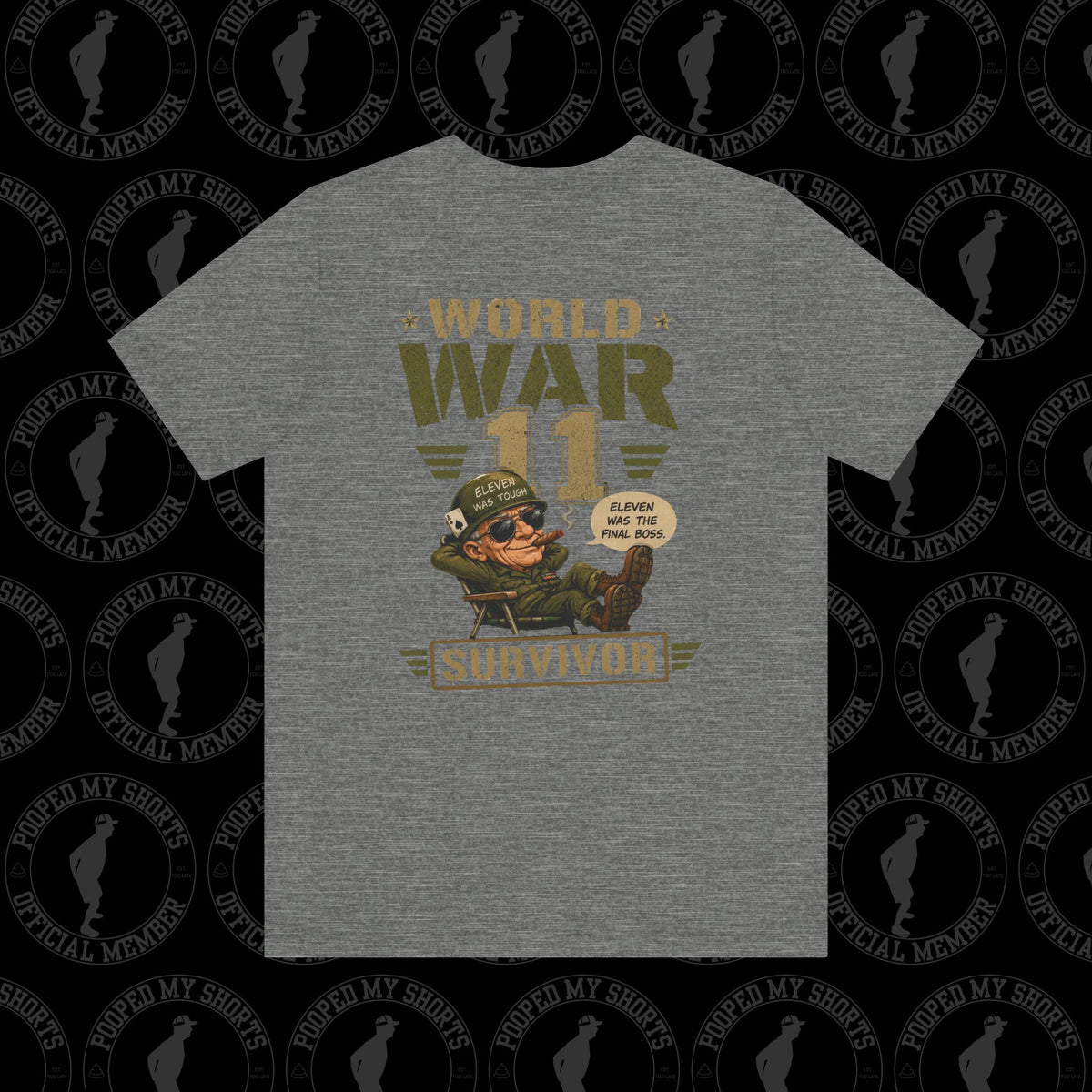 Deep Heather graphic T-shirt