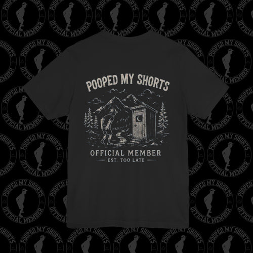 Black graphic T-shirt