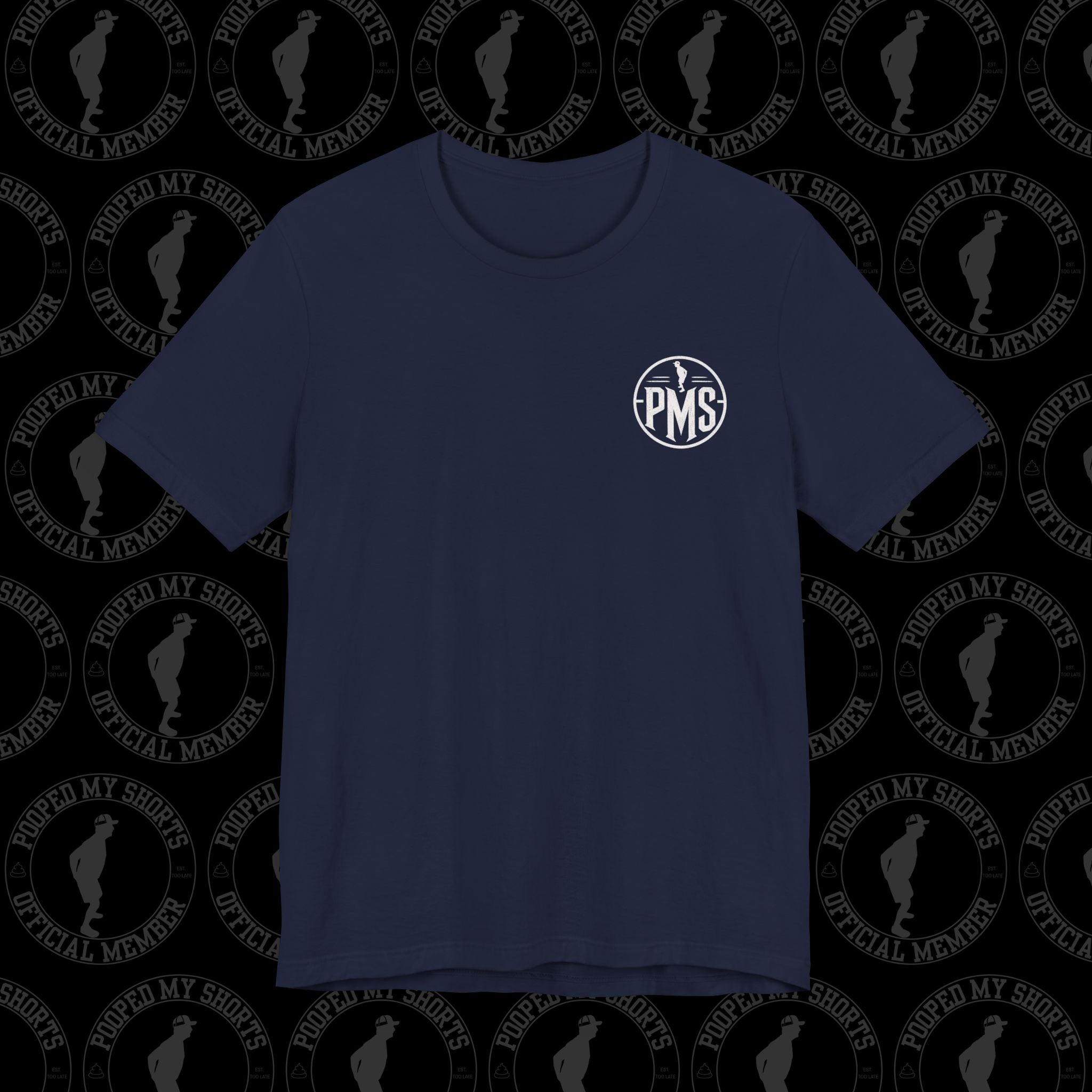 Navy graphic T-shirt