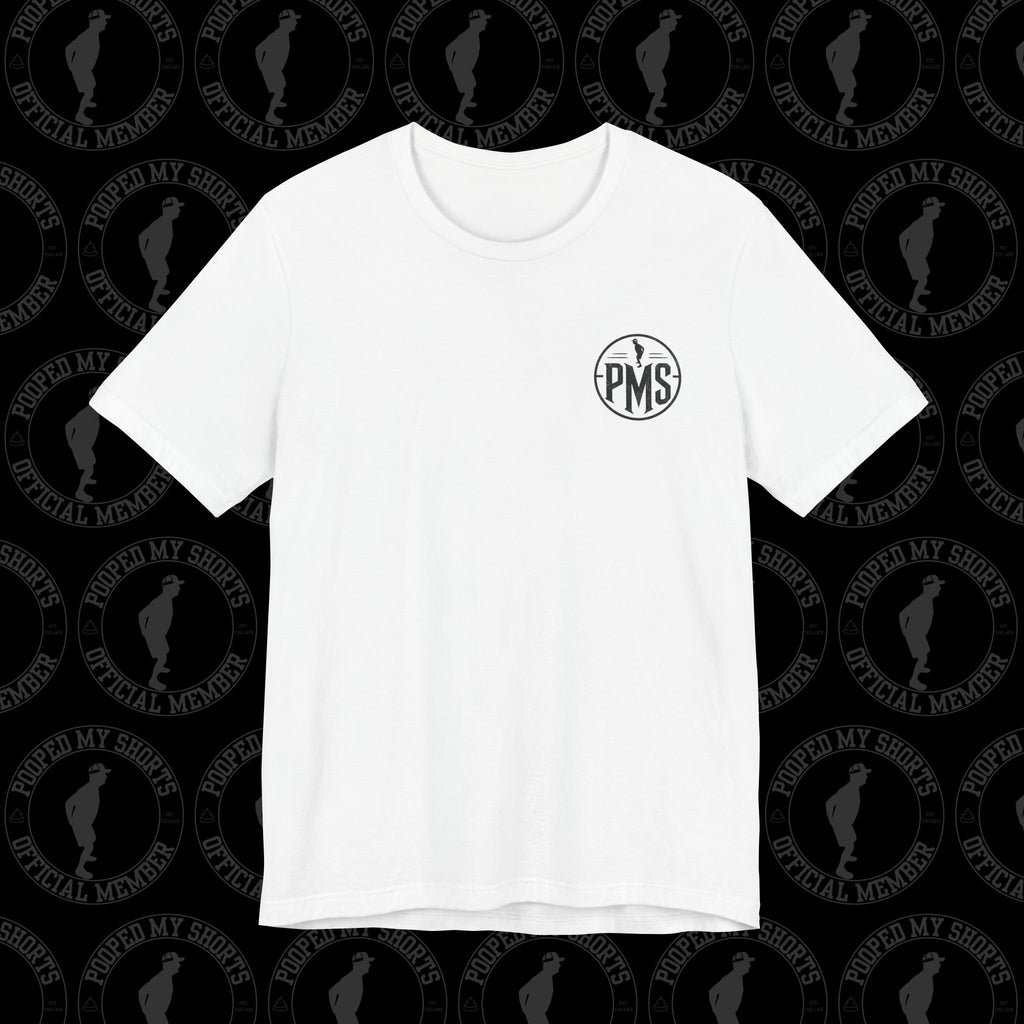 White graphic T-shirt