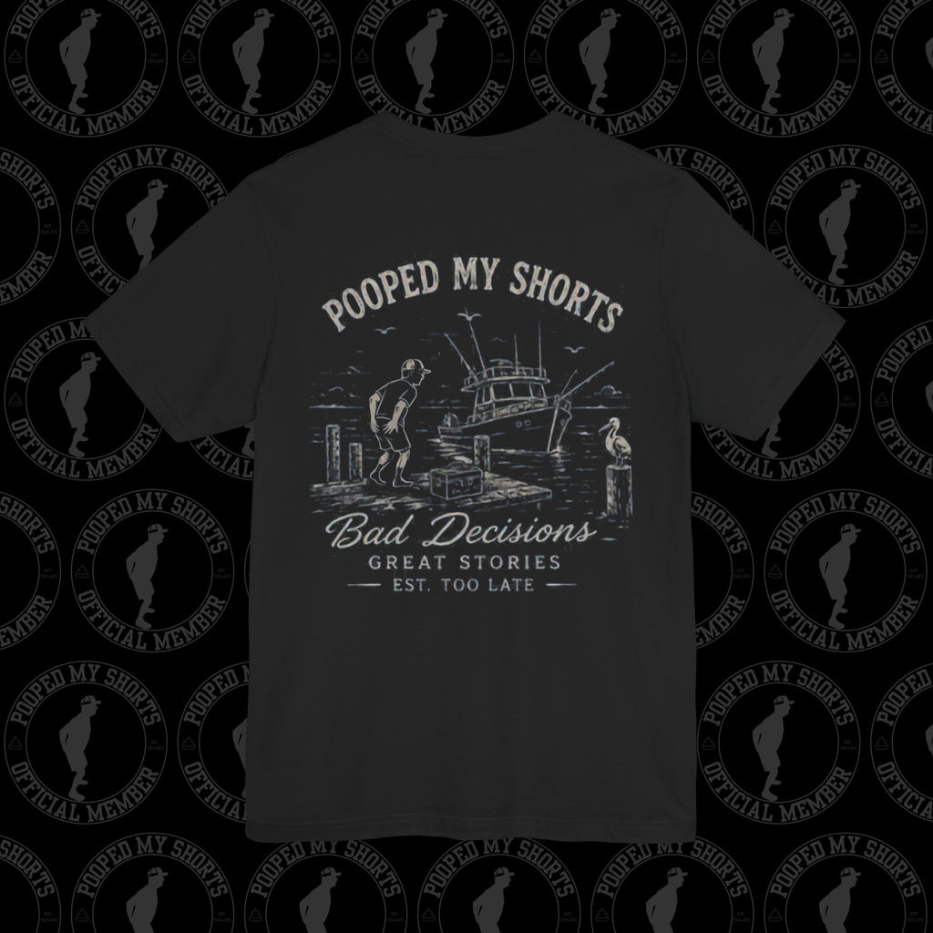 Black graphic T-shirt
