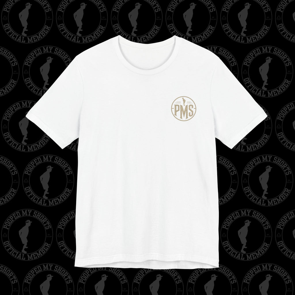 White graphic T-shirt