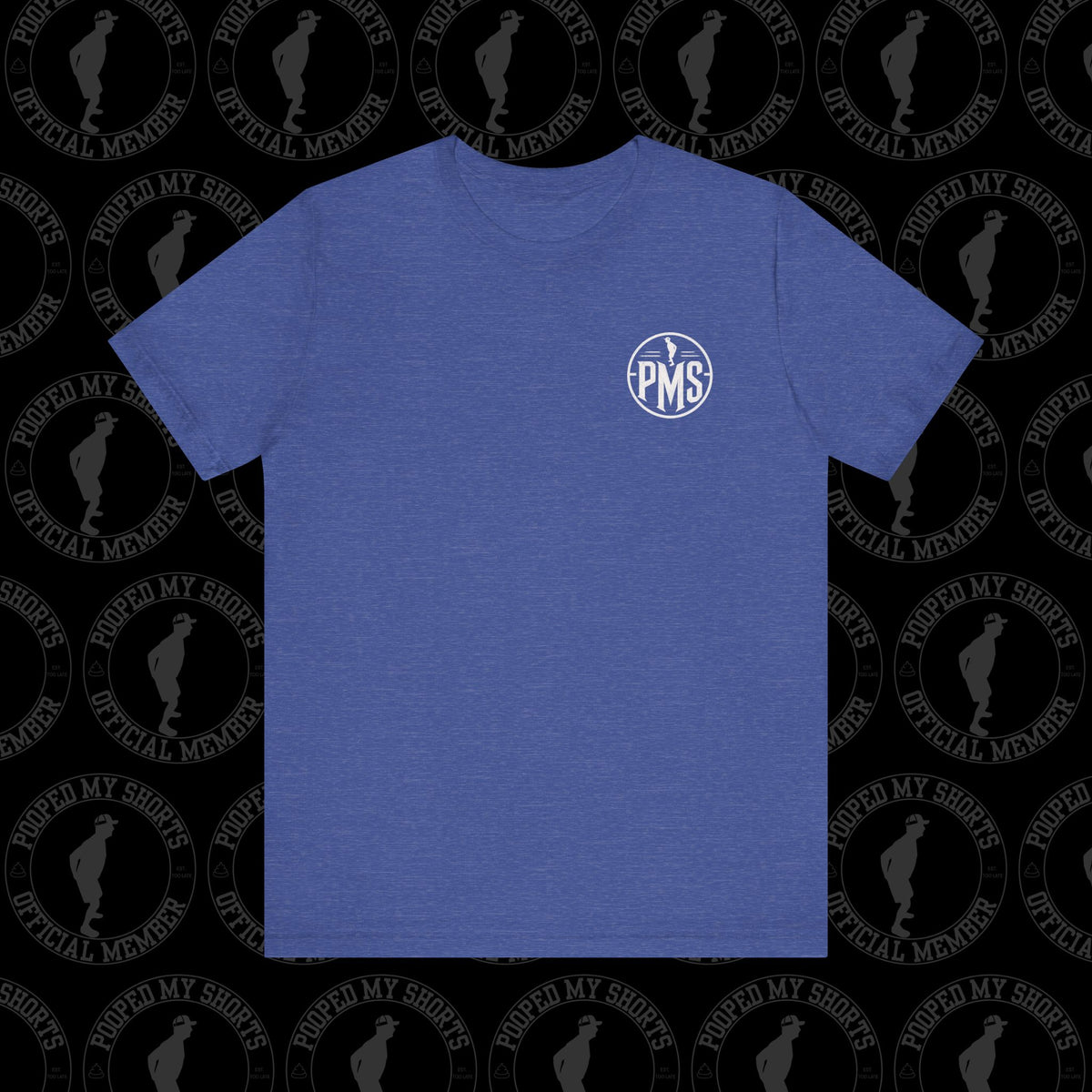 Heather True Royal graphic T-shirt