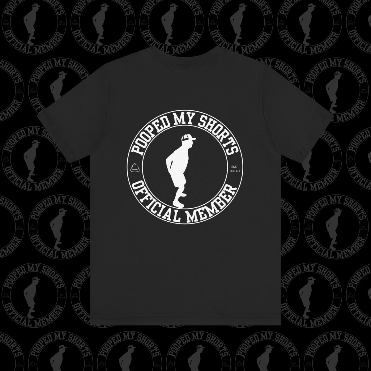 Black graphic T-shirt