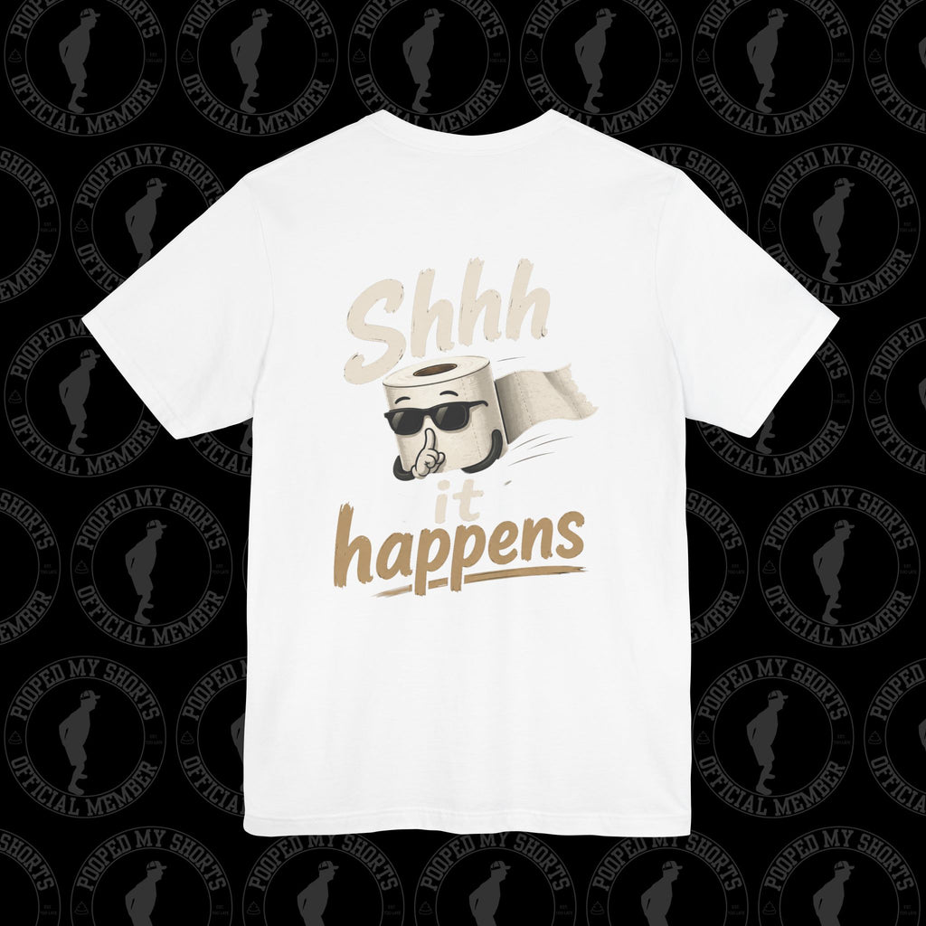 White graphic T-shirt